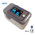 CE Bluetooth 4.0 Finger Pulse Oximeter for iPhone and Android APP OLED for SpO2 Test Finger SpO2 Monitor Pulse Oximetry